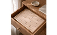 Velvet Jewelry Tray Shallow Rectangular Jewelry Tray Accessory Organizer Scratch Protection Storage Elegant Appearance