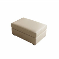 Padded Seat Tufted Storage Ottoman adaptable Upholstered Bench Multi-Purpose Footrest Stool Sturdy Construction for Families, Homeowners, Interior Designers, Living Room, Walk-in Closet, Entryway, Hallway