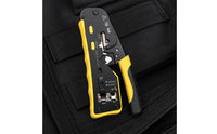Ethernet and Telephone Modular Plug Crimping Tool Ratcheting Network Cable Crimping Tool Multifunction for Home Wiring