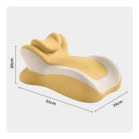 Memory Foam Prone Sleeping Pillow Stomach Sleeping Support Pillow for Readers, Bed Lounging