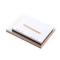 2049 Simple Blank A5/B5 Loose-Leaf Paper Notebook Refill Kraft Paper Inner Pages for Notepads