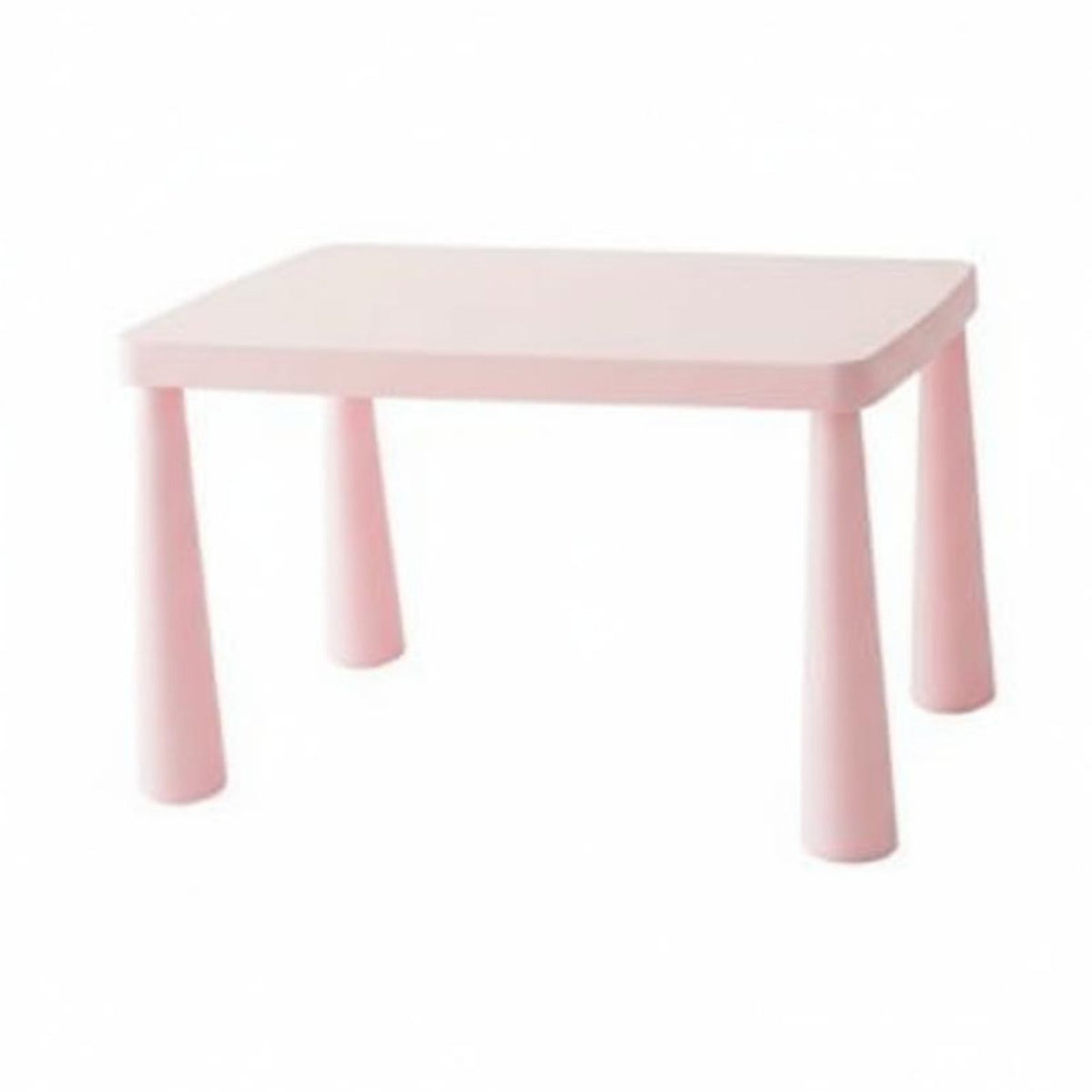 3 Pieces Childchild-safe Design 3-Piece Toddler Seating Group Easy to Clean Adjustable Height Rectangular Table with Chairs Multi-Purpose children's Furniture Lightweight for Preschoolers, Daycare Providers, Kindergarten, Playroom, Classroom, Crafts