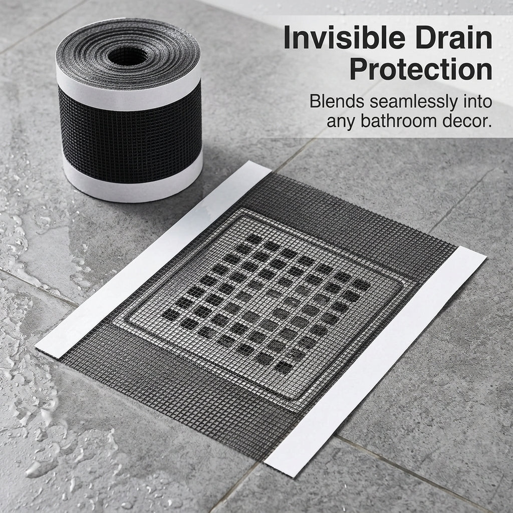 for drains, Cuttable floor , Long cover for homeowners, Fiberglass for toilet, 7cm 5m