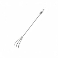 Long Handle Garden Rake Undesirable Vegetation Removing Garden Cultivator Easy to Use Hand Cultivator for Flower Bed