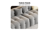 Scalloped Back Armchair Modern Minimalist Design Reception Couch Plush Upholstery Lounge Seating for Hotel Managers, Beauty Salon, Office Waiting Room