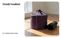12-Inch Crystal Bowl Bag Shockproof Singing Bowl Storage Bag Musical Instrument Accessory Long-Lasting Portable