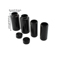 Motorcycle Front Shock Absorbing Bushings Sleeves Kit Aluminum Alloy Front Fork Cover Kit for Chopper Builders