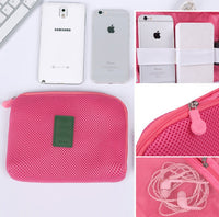 Portable Electronic Organizer Bag for Cables, Chargers, and Accessories