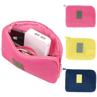 Portable Electronic Organizer Bag for Cables, Chargers, and Accessories