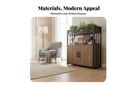 Hollowed-Out Design Low Divider Cabinet with Plant Holder Stable Load-Bearing Space Partiti Single R Reinforced Frame Planter Shelf Large Capacity for Interior Designers, Restaurant Owners, Office Managers, Lobby, Reception Area
