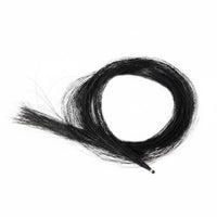 Tied End Horse Tail Hair Flexible Horsehair Bundle Weaving Use Bow Hair Replacement Long-Lasting