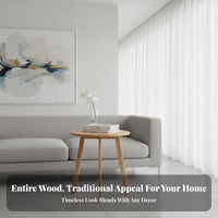 Minimalist Design Three-Legged circular table Space-Saving Accent Tables Multi-Purpose Living Room Furniture Wood Grain Texture for Homeowners, Apartment Dwellers, Students
