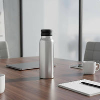Lid Water Bottle 360 Rotation Water Bottle Easy-Snap Compatible Stainless Steel Sports Jug for Office Workers, Students, Outdoor