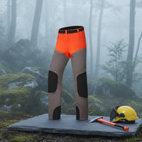 Woodcutting Gear Shielded Pants Wear Resistant Woodcutting Gear Trousers Heavy Duty Tree Cutter Pants for Arborists, Loggers, Logging, Yard Works