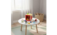 Sensory Box with Shapes Educational Guessing Box Fine Motor Wooden Shape Sorter Cube for Young Children, Kids, Playroom, Preschool, Homeschooling