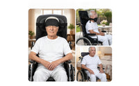 Headrest Strap Adjustable Strap with Buckle Easy to Adjust Neck Support for Caregivers, Wheelchairs