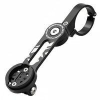 Adjustable Aluminum Alloy Bike Computer Mount for Outdoor Trails, Multi-Function Camera & Light Accessory