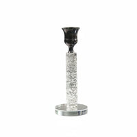 Crystal Candlestick Nordic Style Taper Candle Holder Elegant Design Decorative Table Centerpiece for Restaurant