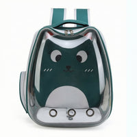 Pet Backpack Carrier with Clear Front Shell Lightweight Transparent Cat Carrier Backpack Handsunencumbered Long-Lasting for Cats