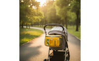 Pushchair Organizer with Pockets Zippered Storage Bag Lightweight Storage Pocket for Moms, Parents