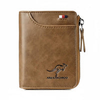 Large Capacity Radio Frequency Identification Blocking Wallet Compact Size Bifold Security Wallet