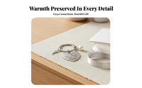 Stainless Steel Key Loop Ideal Gift Engraved Keychain Long-Lasting for Mom