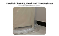 Air Conditioner Cover Dust Resistant Floor Standing Air Conditioner Dust Cover Dampness-Resistant Vertical Air Conditioning Unit Guard Film