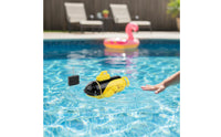 Waterproof Wireless Control Underwater Vessel Toy Auto Power-Stop Mini RC Underwater Vessel for Children, Pool, Bathtub