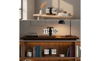 Retro Flip Clock Vintage Flip Clock Analog Large Numbers for Desk, Office