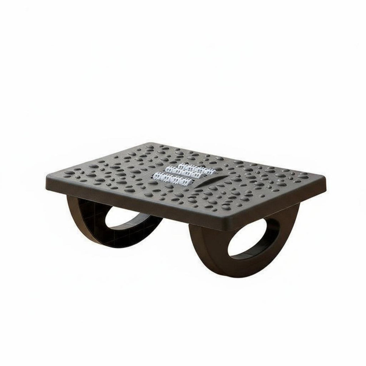 Adjustable Angled Footrest Non-Slip Foot Stool Massaging Surface for Gaming