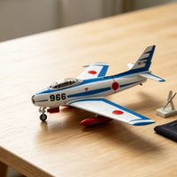86F Model  Aerobatic Fighter Jet Model Gift Die-Cast Aircraft for Aviation Enthusiasts, Collectors, Office