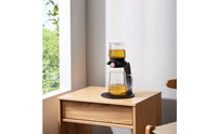 Glass Tea Infuser with Stand Borosilicate Tea Pot with Infuser One-Interact Glass Teapot for Kitchen
