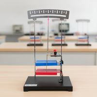 Ampere Force Demonstrator Teaching Instrument Desktop Physics Demonstrator with Pointer Open-Frame Force Demonstration Apparatus for Teachers, Students