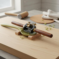 Aluminum Alloy Body Manual Wood Planer Brass Fittings Wood Shaping Tool Adjustable Spokeshave for Woodworkers, Carpenters, DIY Enthusiasts, Workshop