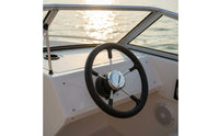 Stainless Steel Steering Wheel Mirror Polished Yacht Steering Wheel for Boat
