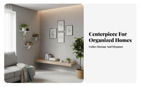 Semicircle Hanging Container on the vertical surfaceMounted Plant Holder adaptable for Renters