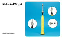 Badminton Swing Instructor Portable and Lightweight Badminton Power Practice Stick Racket Swing Practice Aid Long-Lasting