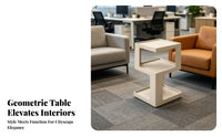 Nordic Side Table Nightstand Table Room Furniture Tray Top Minimalist for Bedside