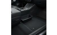 Under-Seat Storage Box with Cover Concealed Under Seat Storage Box Car Organizer Tray with Lid Slim Container