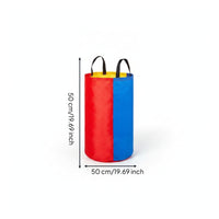 Tall Cylindrical Hopping Sack Training Use Oxford Cloth Sack for Jumping Practice