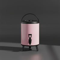 Commercial Milk Tea Container Leak-Resistant Design Insulated Beverage Dispenser with Spigot Portable Hot and Cold Drink Barrel for Caterers