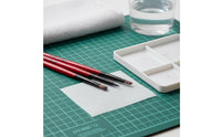 Model Painting Wet Palette Portable Model Paint Mixing Tray Unified Texture Zone Paint Mixing Palette Tray for Hobbyists
