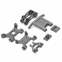 1/14 1/12 Metal UpgradeFront Guard Damping Bracket Kit Mounting Holes Hobby Vehicle for Wltoys