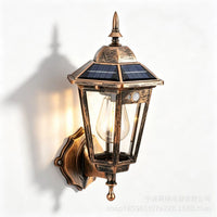Solar-Powered Outdoor Wall Lamp for Garden and Courtyard