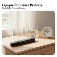 Weekly Detachable Box Large Capacity Detachable Weekly Case Lightlight-blocking