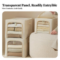 Textile Storage container Space-Saving Wardrobe Shelf Box Foldable Design for Dorm Room