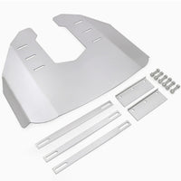 Water Pressure Plate Anti-Cavitation Stabilizer Plate with Brackets Easy to Install Trim Tab for Boaters