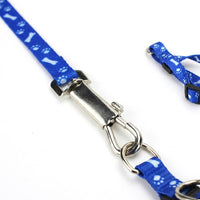Dog Harness and Dog Leash Set with Buckle Closure, Polyester Pet Harness for Small Pets, Comfortable Cat Harness for Young Dogs and Kittens