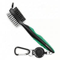 Long-Lasting Golf Club Brush with Retractable Cord Lightweight Golf Club Cleaning Brush Ergonomic Sturdy for Golfers