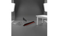 Wall-Installed Screwdriver Organizer Space Saving Screwdriver Tool Holder Easy to Install Tool Holder Rail for Mechanics, DIY Users, Workshop